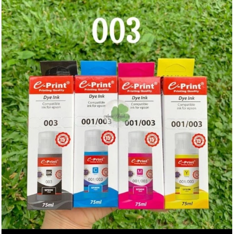 E-print Epson 003 original ink for Epson L Series tinta printer Epson