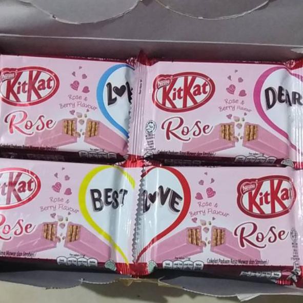 

Stock Banyak KDVQ8 (ECER)Kitkat Greentea/ Rose / Cokelat / /Kitkat 2f/Kitkat 4f/Kitkat halal/kitkat