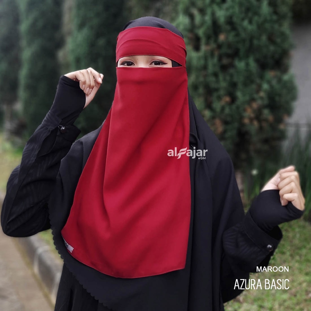 CADAR NIQOB BANDANA POLOS Dua Layer by Alfajar