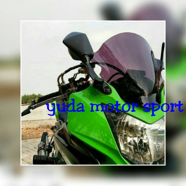 Visor / windshield ninja 250 rr mono visor ninja rr 250 mono