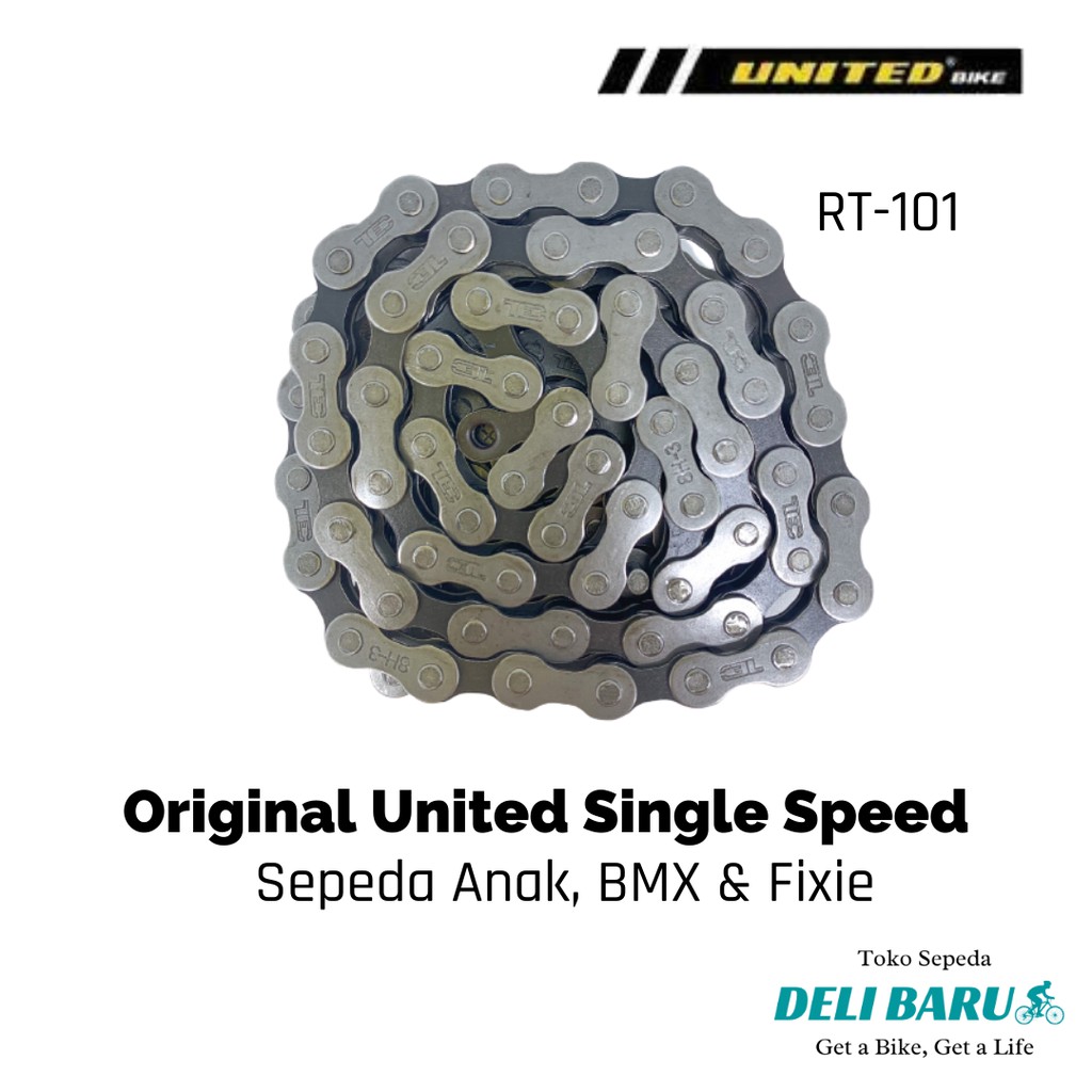 Rantai sepeda anak BMX merk united