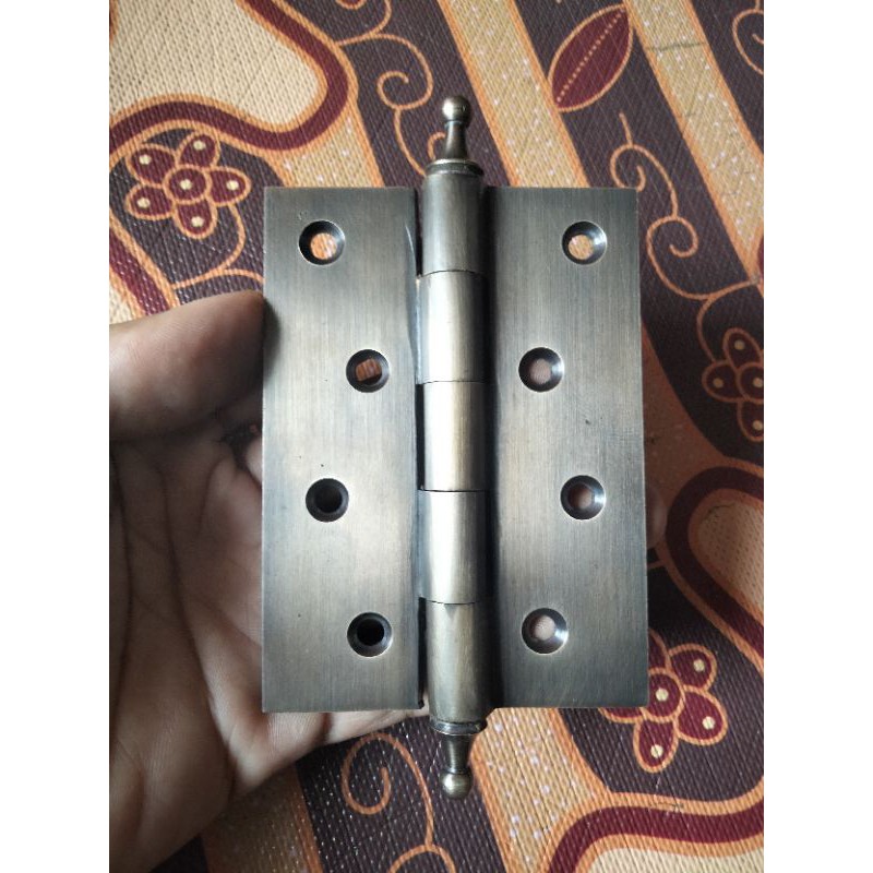 Engsel pintu rumah 4 inch Kuningan
