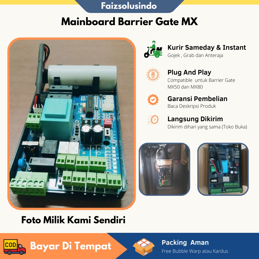 Jual Mainboard Barrier Gate MX Series mx50 mx80 Shopee Indonesia