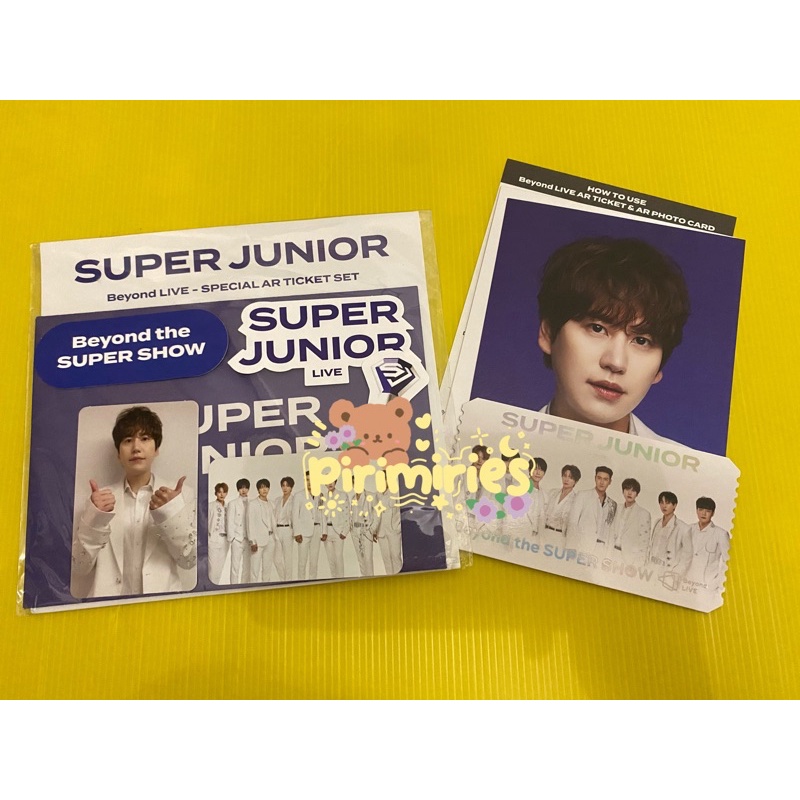 SUPER JUNIOR BEYOND AR TICKET KYUHYUN