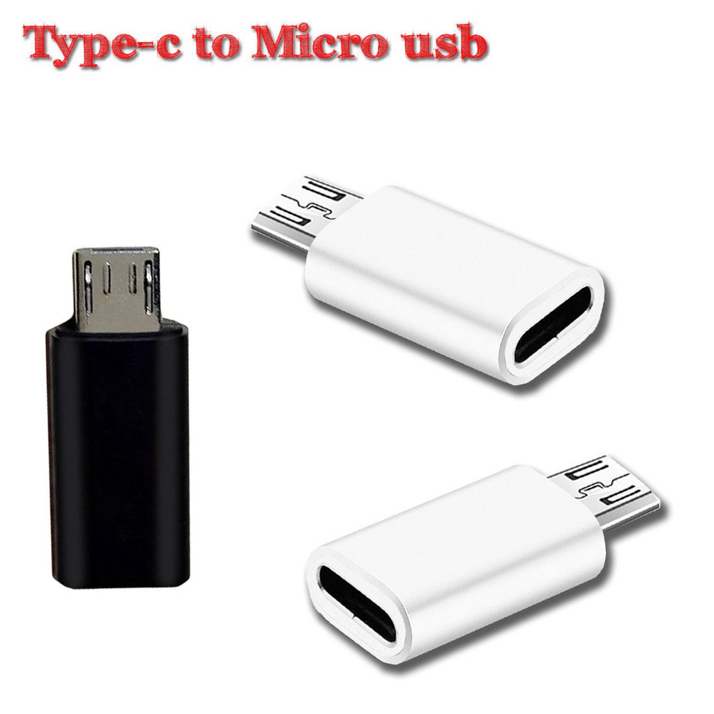 Adapter Konektor Micro USB 2.0 5 Pin Male ke USB 3.1 Tipe C Female