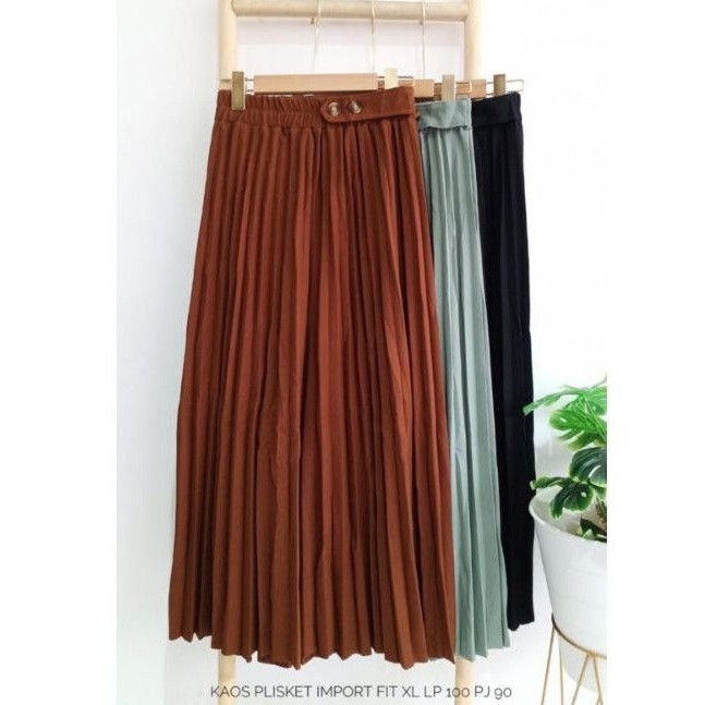 Rok kaos plisket import fit xl