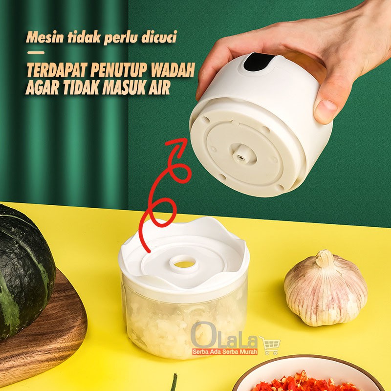 BLENDER CHOPPER MINI USB / BLENDER PORTABLE  MINI OLL-3319