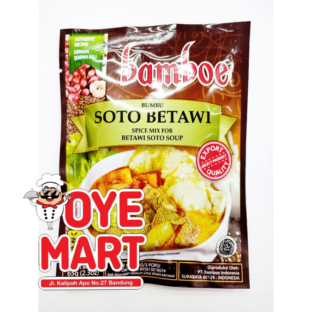 BAMBOE BUMBU INSTAN SOTO BETAWI 65GR