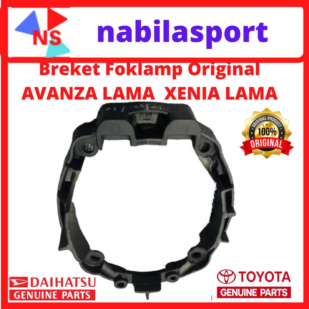 BREKET FOGLAMP ORIGINAL/BRECKET LAMPU KABUT ORIGINAL AVANZA LAMA DAN XENIA LAMA