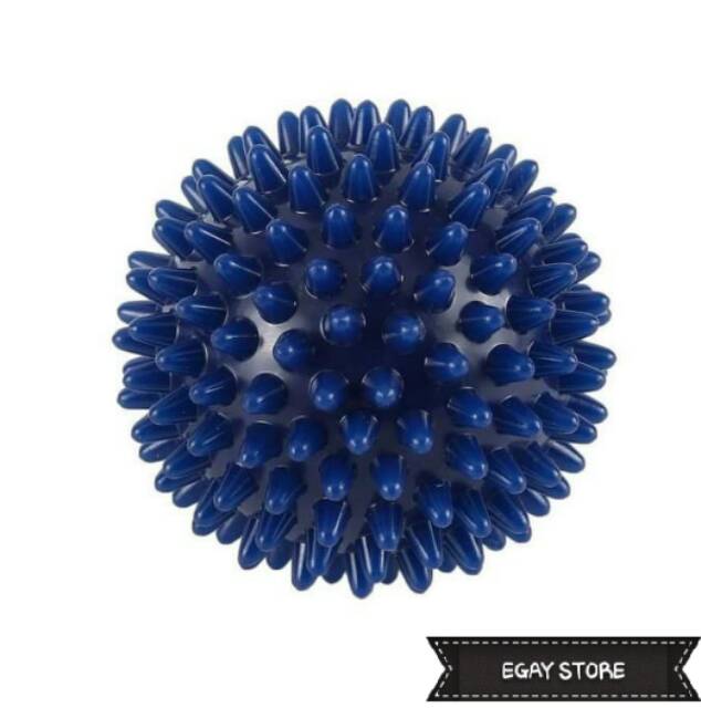 [BOLA TERAPI] BOLA DURI TERAPI KESEHATAN YOGA PIJAT AKUPUNTUR SPIKY MASSAGE BALL PVC 7.5cm - ERLARIS