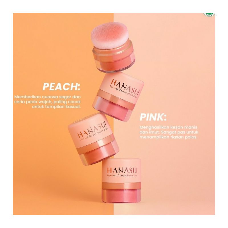 HANASUI Perfect Cheek Blush & Go / Blush On Hanasui