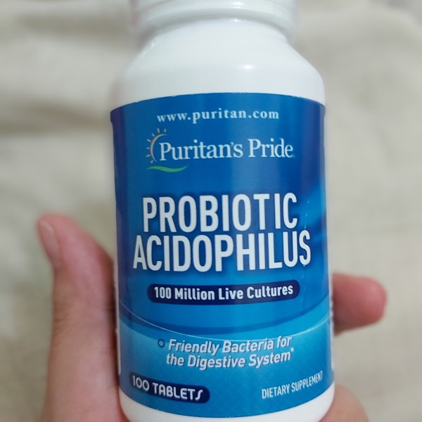 PURITAN'S PRIDE PROBIOTIC ACIDOPHILUS 100 CAPS, PURITAN