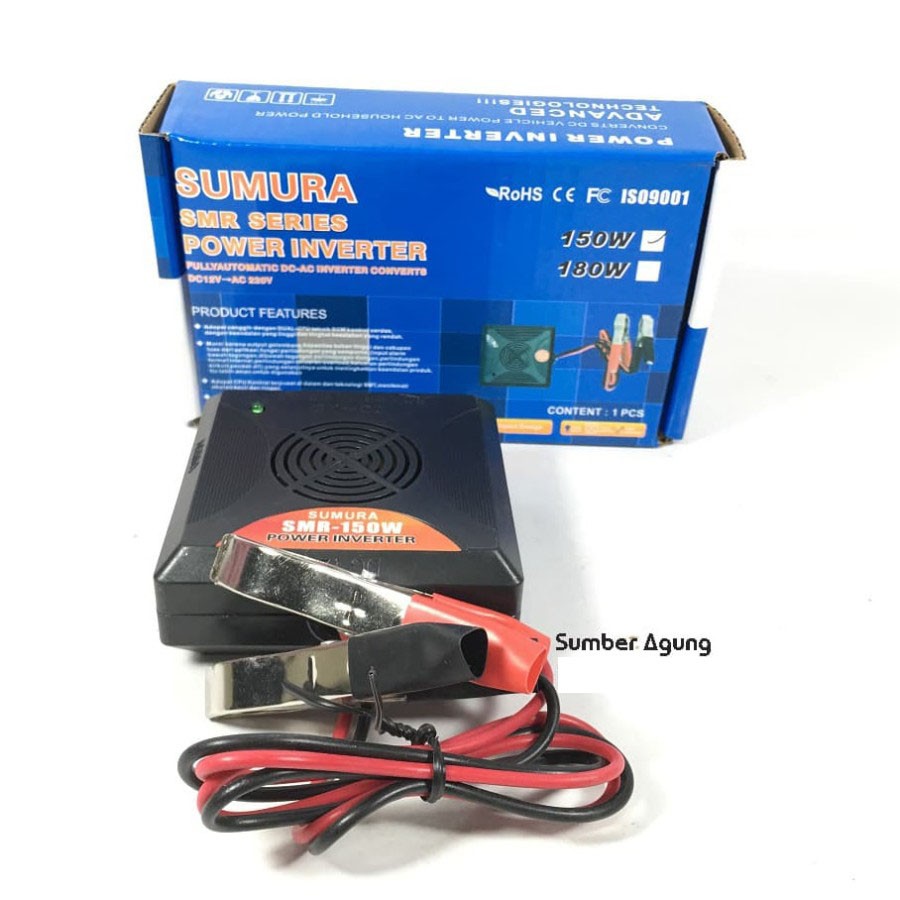 Power Inverter Sumura SMR Series 150W 150 Watt Fan USB AC ke DC