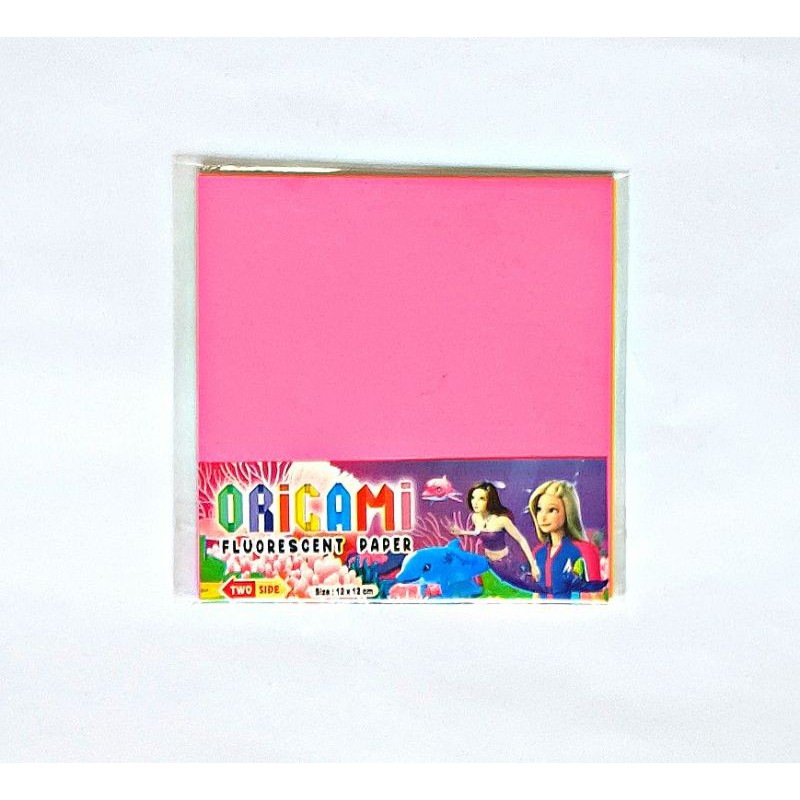 Kertas Lipat/Origami Warna 2 Sisi Ukuran 12 cm