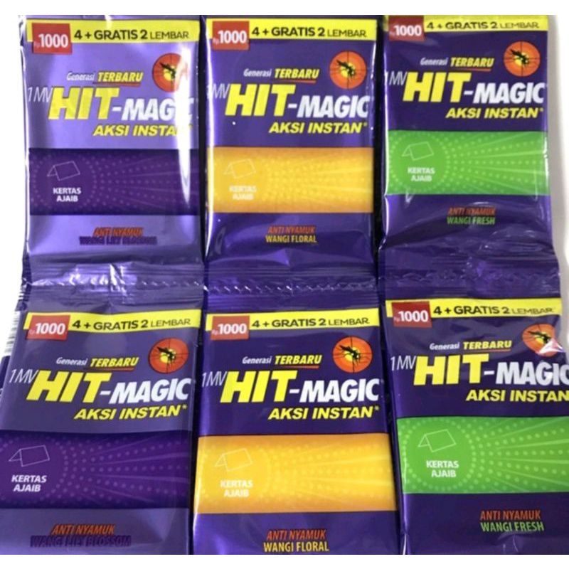 HIT MAGIC / HIT BAKAR 4s+2s Perenceng isi 12pcs promo ffcollection