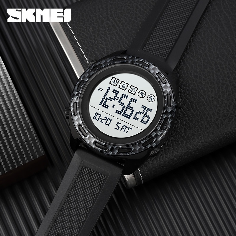 SKMEI 1872 Jam Tangan Pria Digital Chronograph Sport Watch Anti Air Tali Rubber WATCHKITE WKOS