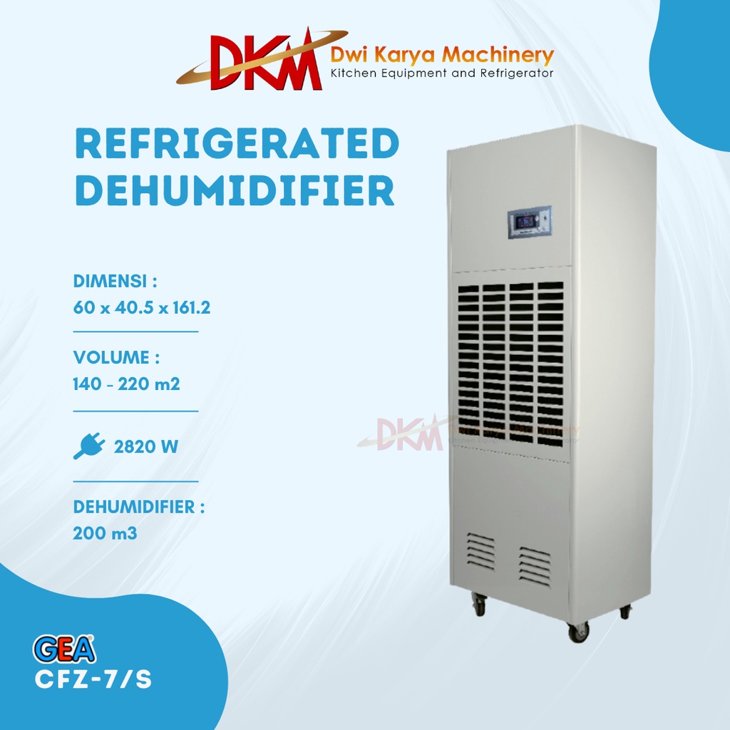 Dehumidifier Dryer/ Penyedot Lembab GEA CFZ-7/S