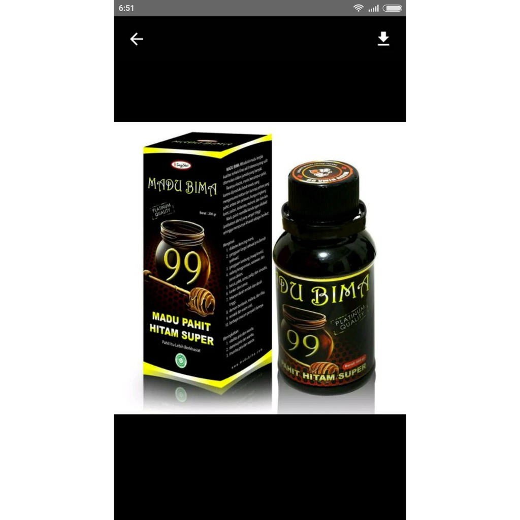 

*Original Produk* Madu Bima 99 original BK