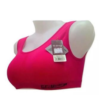 3pcs BH Sport Wanita Bra Olahraga Import tanpa kaitan dan Busa - Miniset Rajut Dewasa Remaja Mini Set Korea Lusinan