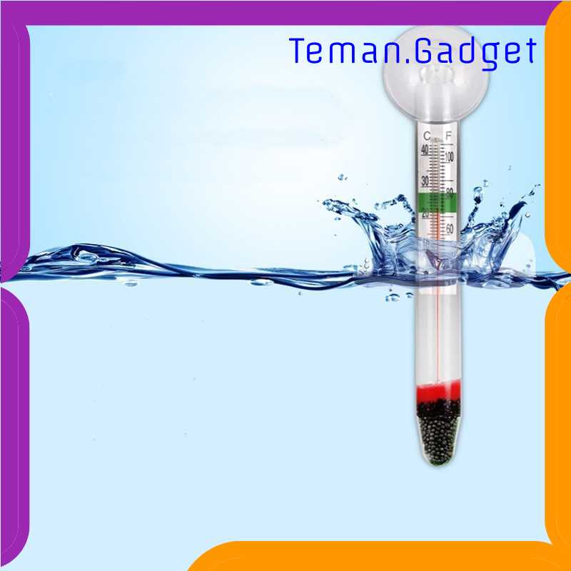 TG-DH Effosola Termometer Pengukur Suhu Aquarium Glass Tube - YM-050