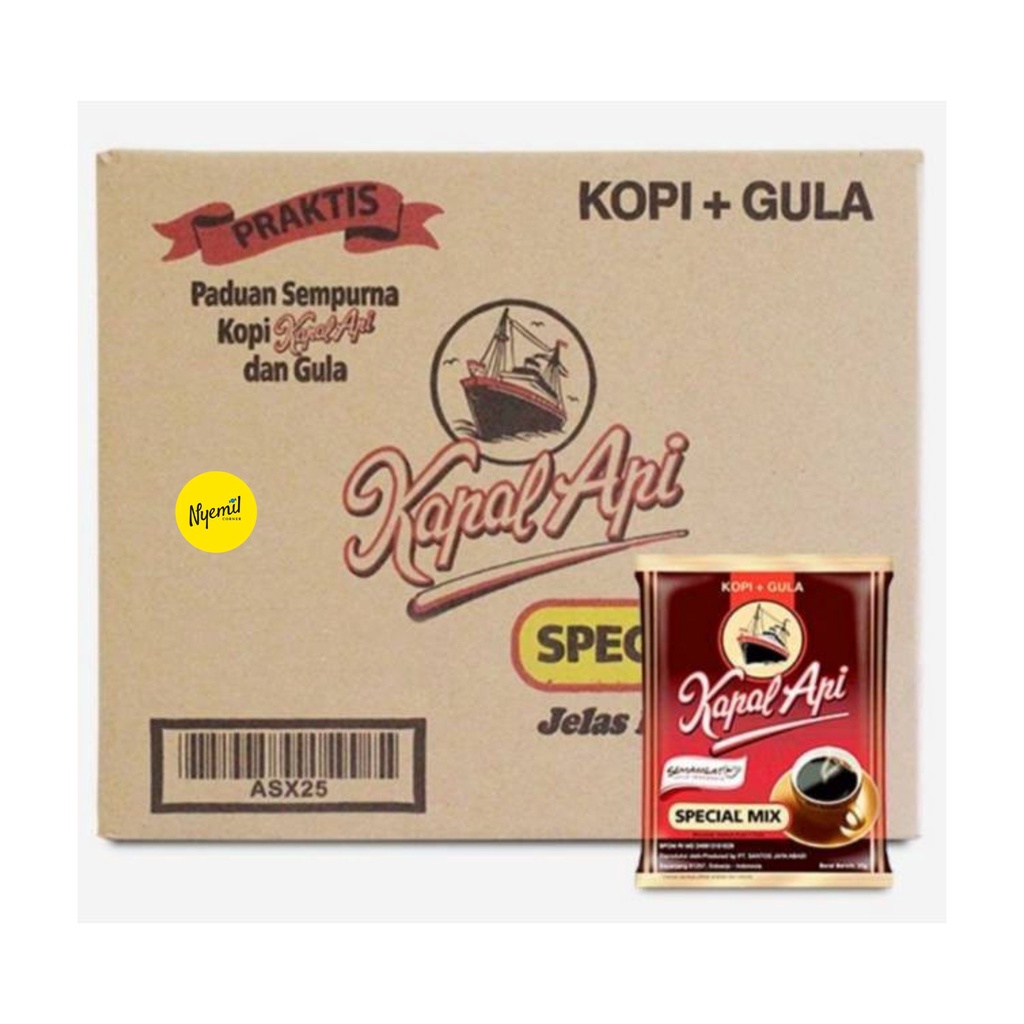 

[DUS] Kapal Api Kopi Spesial Mix 24gr x 12 Renteng