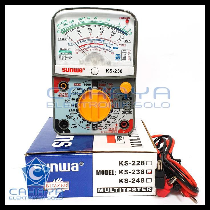 Resseler Open Multitester Multimeter Analog Winner 268