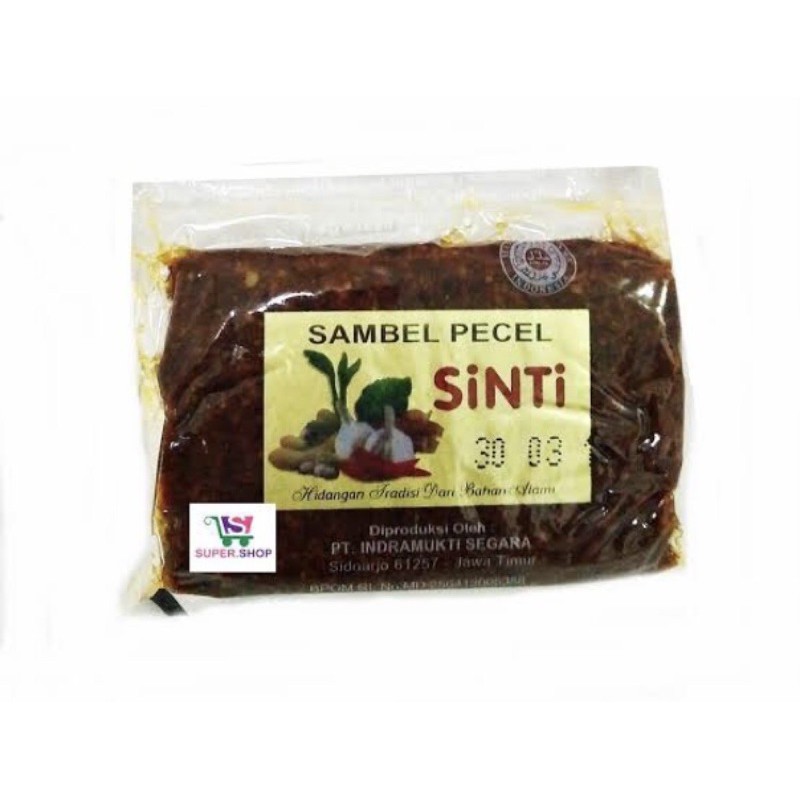 

SINTI SAMBAL PECEL 100 GR BUMBU INSTAN