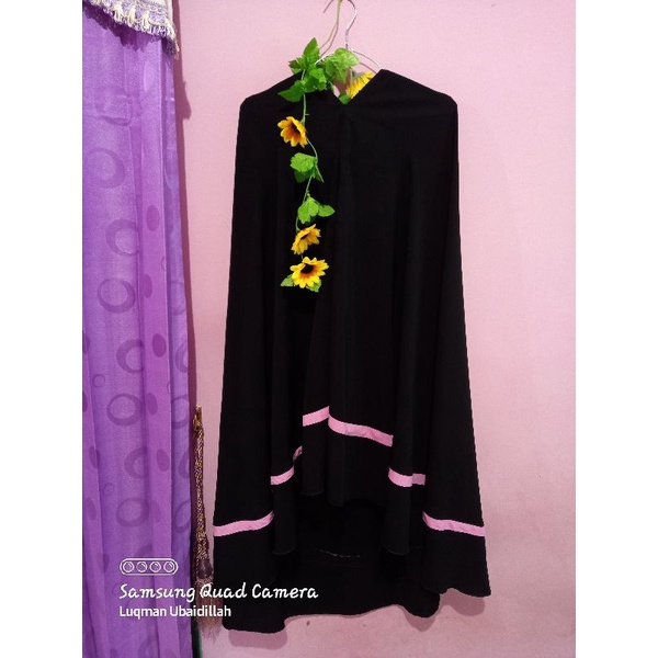 ■ SOLD OUT ■  Preloved Set Gamis Hanbook Korea Free Cadar tali