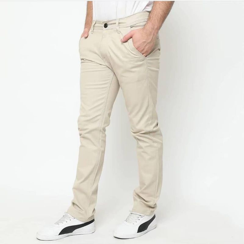 Celana Chino Panjang Pria Star Denim Original Terlaris / Celana Chino Panjang Pria Terbaru Premium / Celana Chinos Katun Stretch