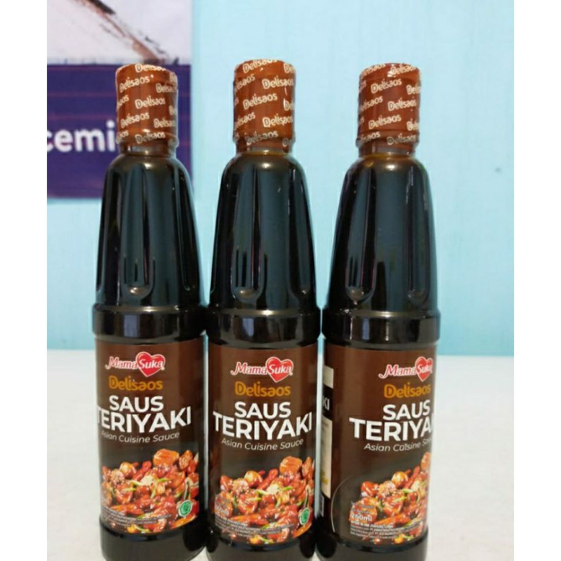 

Saus Teriyaki Delisaos Mamasuka - 130ml