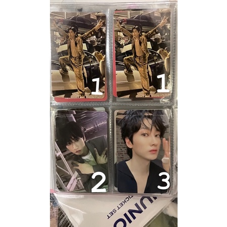 EUNHYUK PHOTOCARD BADBLOOD