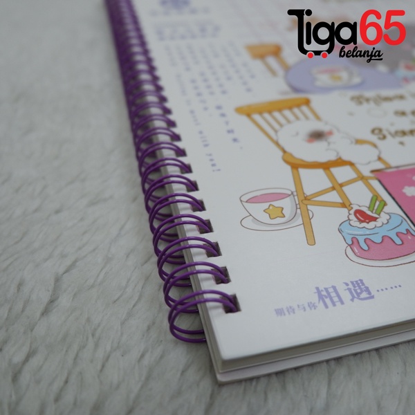 365 Notebook/Buku Diary/Buku &amp; Alat Tulis/RING BOOK #41342 (XSQ167001/04)