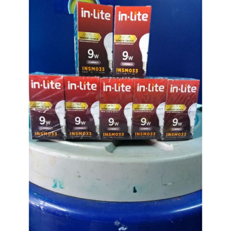 LAMPU INLITE LAMPU LED SENSOR SUARA LED SENSOR LAMPU SENSOR CAHAYA