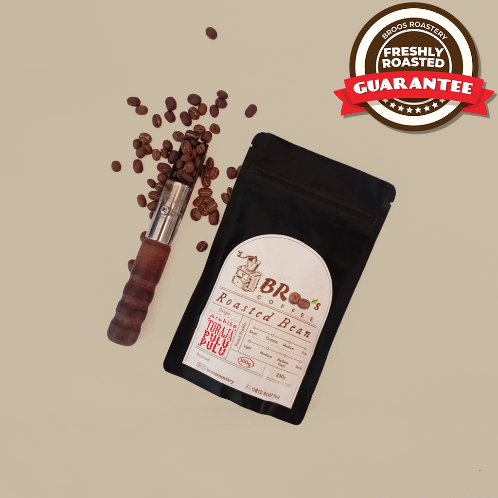 

Kopi Arabika Toraja Pulu Pulu - Broos Roastery - 100 Gram