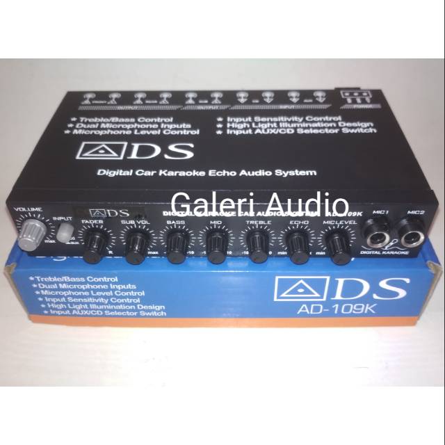 PARAMETRIK /PRE AMP ADS AD - 109K KARAOKE