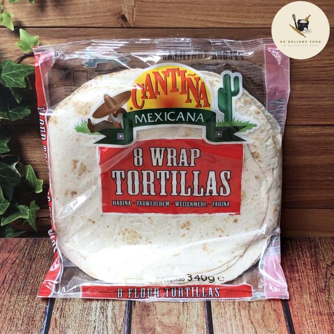 

Cantina Mexicana 8 Wrap Flour Tortillas - 340G TERLARIS TERPERCAYA ORIGINAL