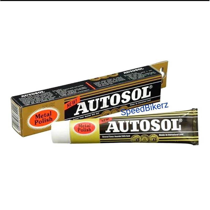 Autosol Metal Polish 50Gr / Pembersih Pengkilap Besi Logam Serba Guna