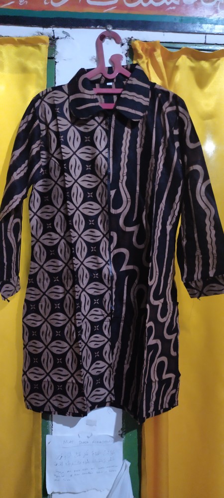 Atasan Batik Dolby Dolbi Dobby Doby Tenun Sutra Tulis Halus Katun Atbm Baron ,sarombit Atasan