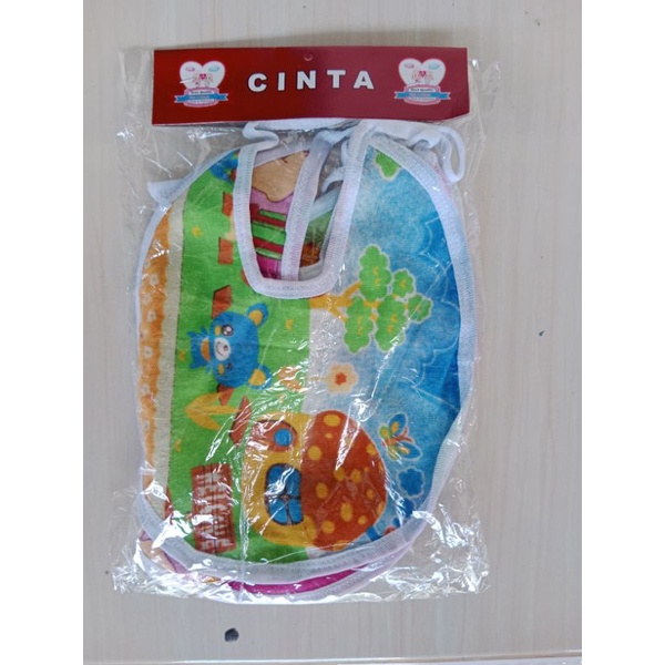 3pcs Celemek makan bayi / Celemek bayi