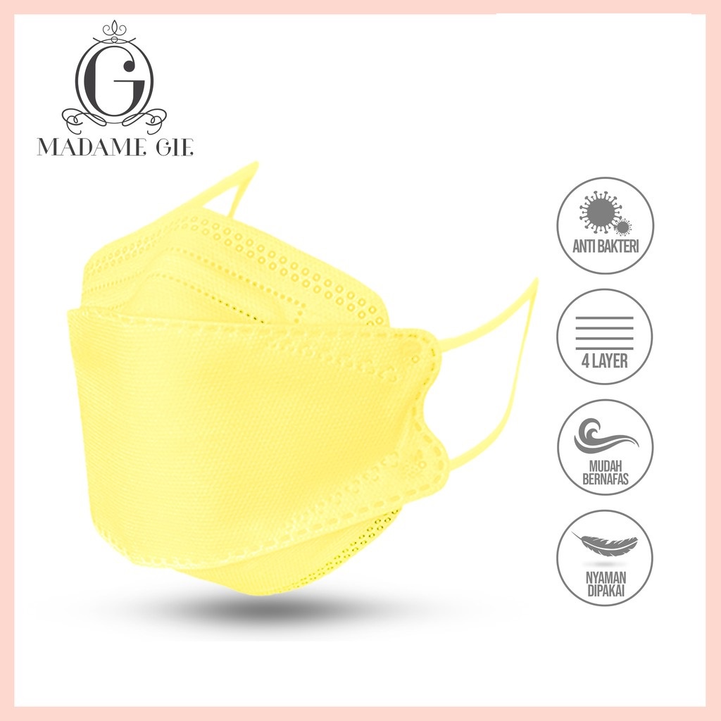 Monsoon - Madame Gie Masker Protect You KF94 Mask - Masker Isi 10 Pcs