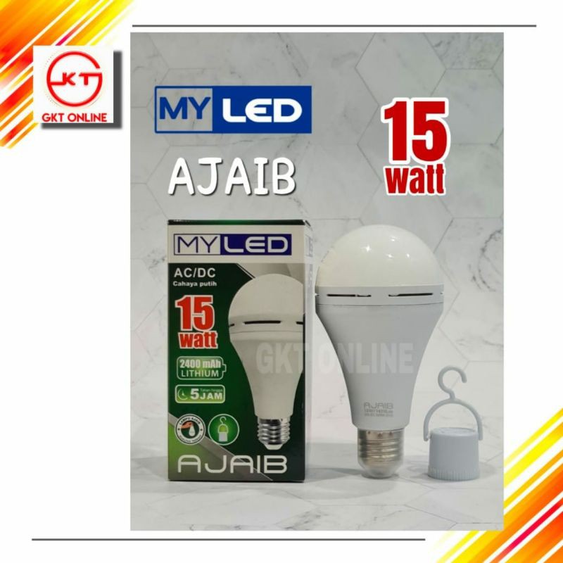 Lampu Emegency My Led / Lampu Sentuh Ajaib 15 Watt My Led