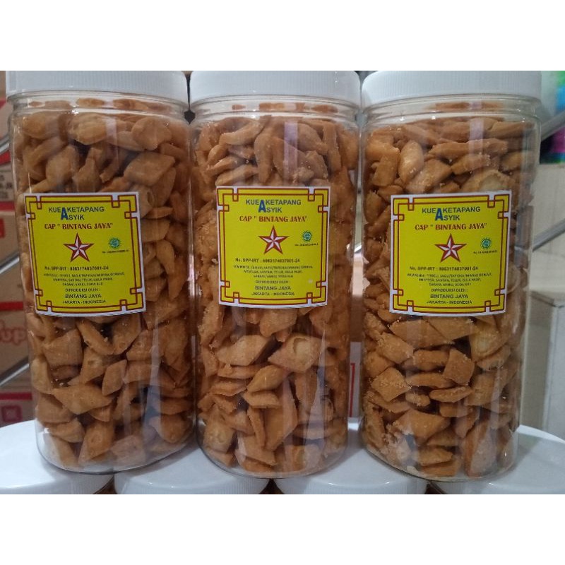 

Biji Ketapang Kemasan Toples Cap Bintang Jaya