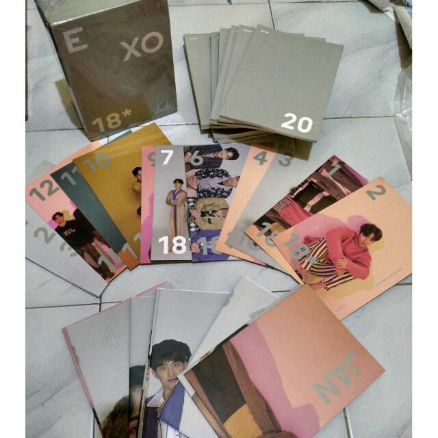 [READY] EXO 2018 SEASON'S GREETING (Chanyeol, Baekhyun, Suho, Sehun, Kai, DO, Xiumin, Chen, Grup))