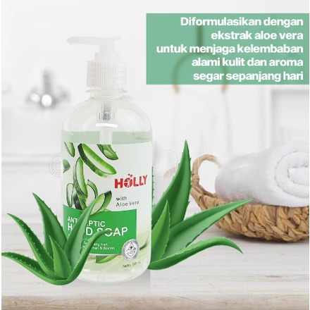 Holly Hand Soap / Sabun Cuci Tangan Antiseptik Pump 550 ml