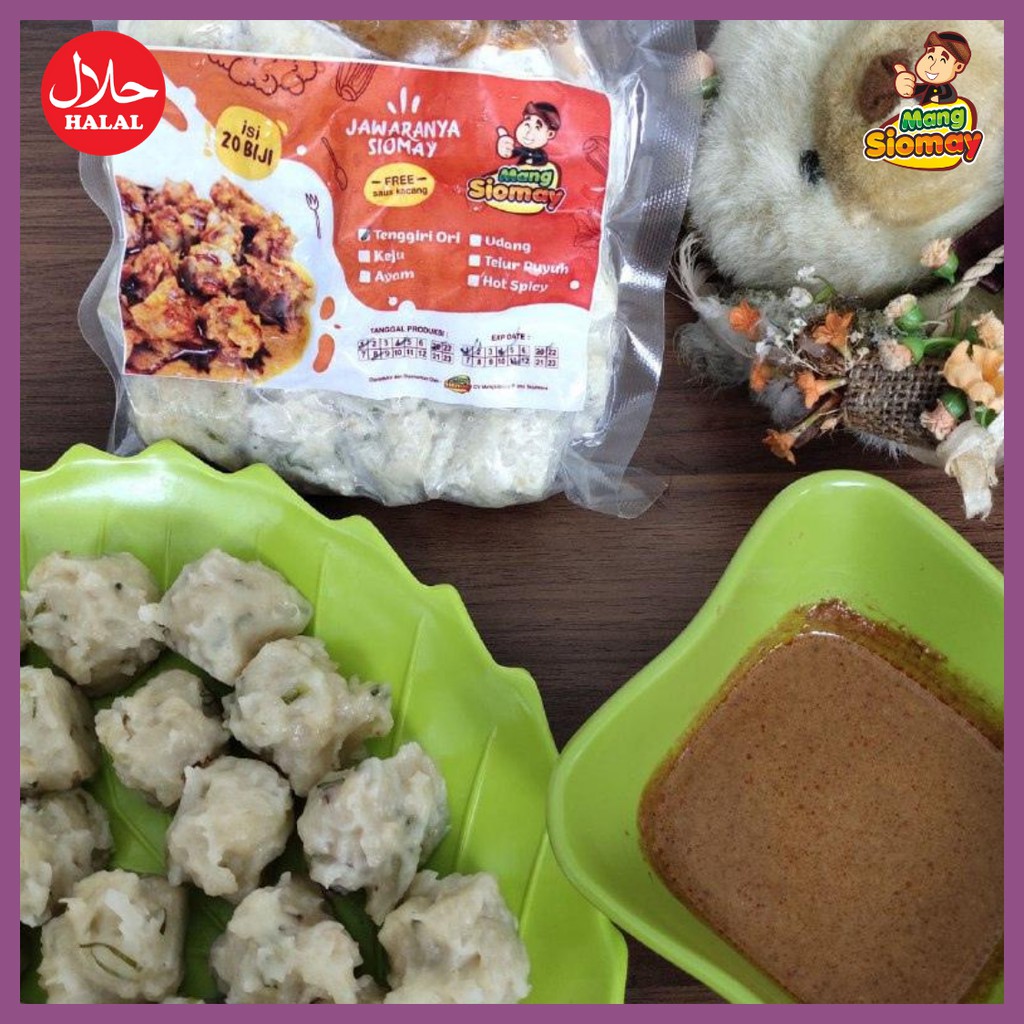 

-566> Mangsiomay Siomay Beku Frozen - Somay Ikan Tenggiri Halal dan Enak