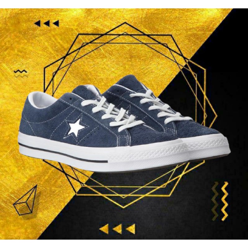 navy one star converse