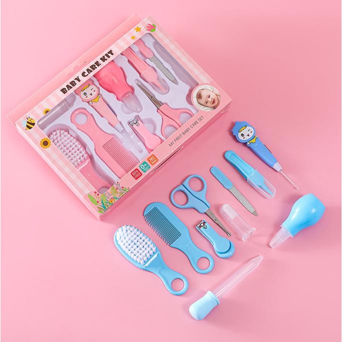 Baby care kit set 10 in 1 Sisir Bayi Set Gunting Kuku Bayi kado lahiran grooming gift Baby Nail