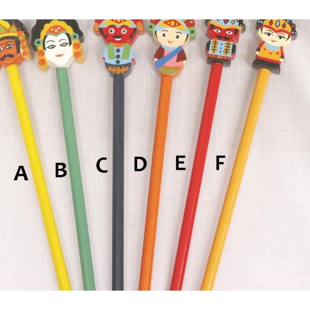

☪ Pensil cantik dengan toper Ondel-Ondel ✼