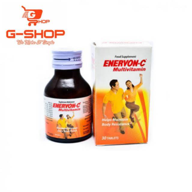 MULTIVITAMIN - VITAMIN C - ENERVON C MULTIVITAMIN 30 Tablet
