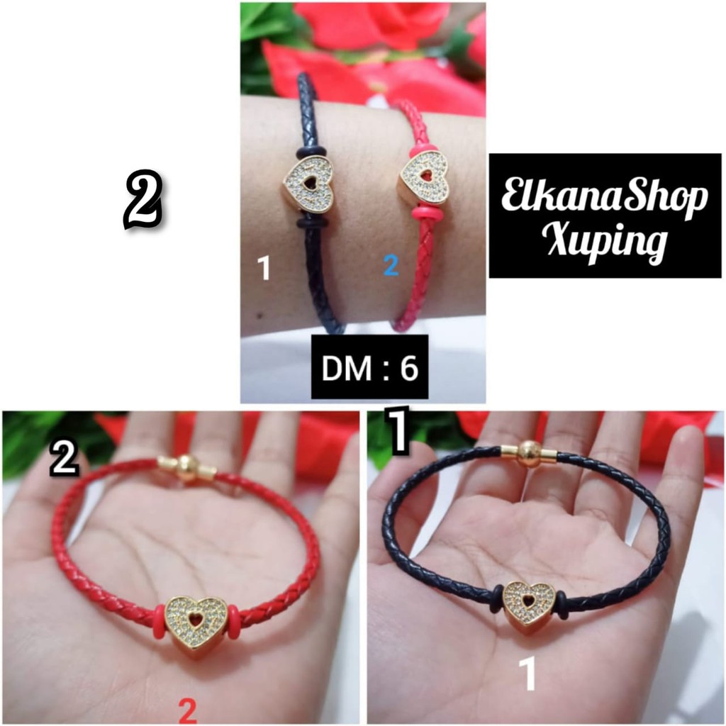 Gelang Magnet Liontin Tabung Xuping,Nomor Bisa Chat Aja Kami